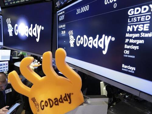 Godaddy hat nach eigenen Angaben 17 Millionen Kunden weltweit. ((Foto: Andrew Gombert/EPA))