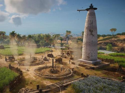 Szene aus dem Computerspiel „Assassin's Creed Origins“ ((Foto: Ubisoft))