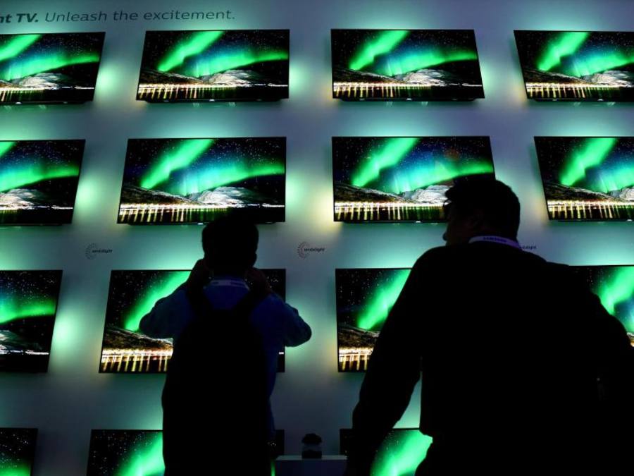 Fernseher auf der Elektronikmesse IFA in Berlin 2017 ((Foto: Maurizio Gambarini))
