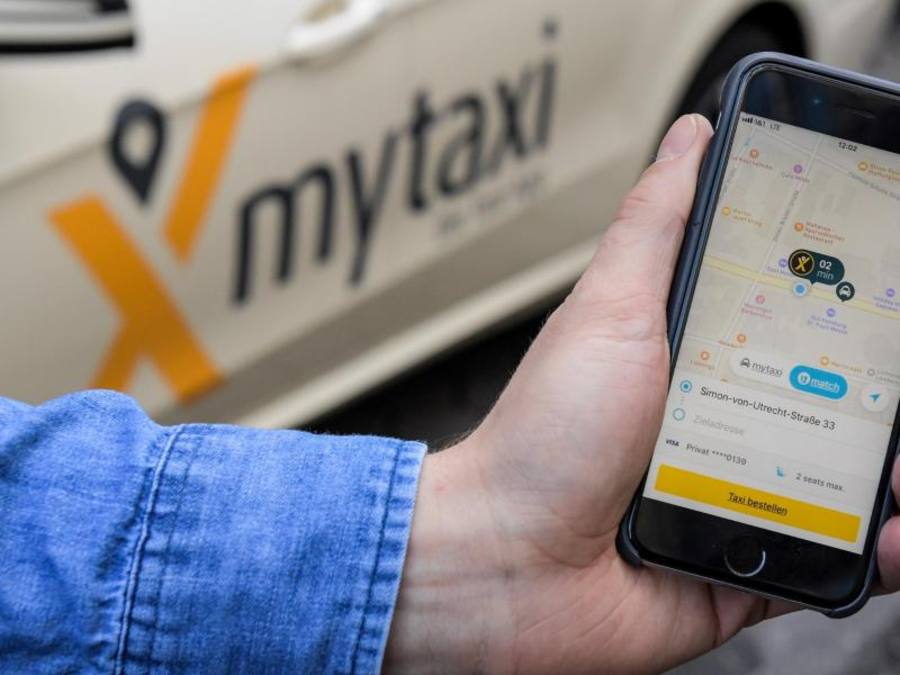 Mytaxi ist eine der führenden Taxi-Apps in Europa Foto: Axel Heimken