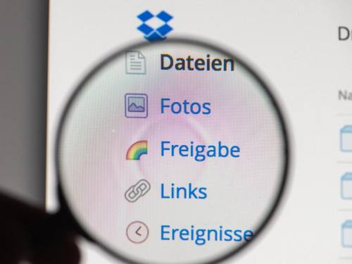Dropbox will an die Börse Foto: Armin Weigel