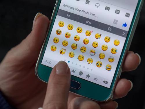 89 Prozent der in einer Studie befragten Anwender benutzen zumindest ab und zu Emojis. ((Foto: Arno Burgi))