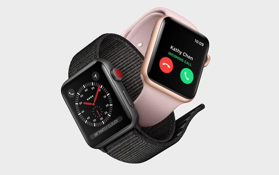 Auch die Apple Watch Serie 3 wurde im Rahmen des Events vorgestellt. (Bildquelle: Apple)