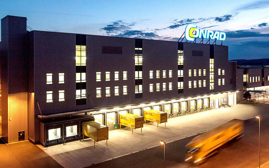 Logistikzentrum von Conrad Electronic SE 