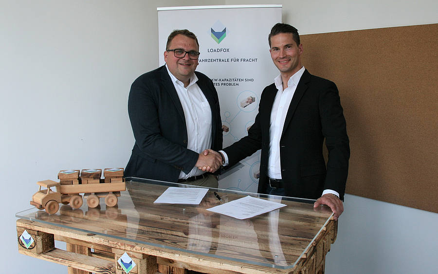 Thomas Wicke von Schunck und Sebastian Sorger von Loadfox