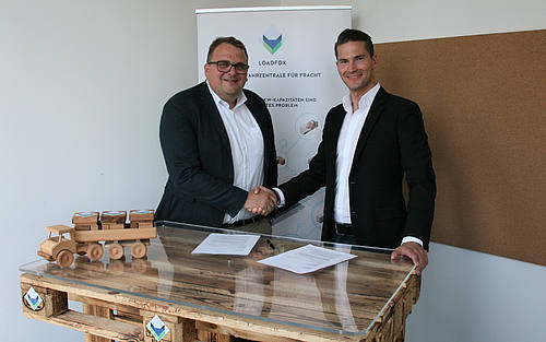 Thomas Wicke von Schunck und Sebastian Sorger von Loadfox