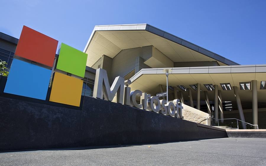 Der Microsoft-Campus in Seattle