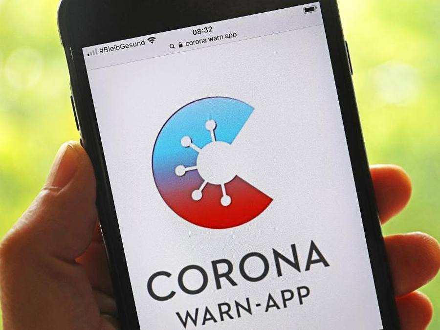 Die offizielle Corona-Warn-App. Foto: Oliver Berg/dpa