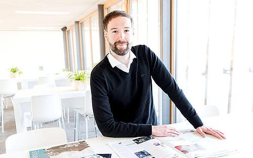Wiljo Krechting, PR-Manager bei Shopware