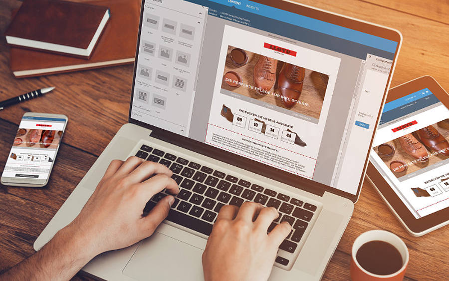 E-Mail-Marketing bei Schuhhersteller 