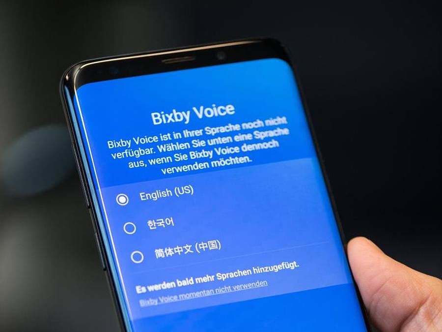 Die Bixby-Software ist nun auch in Deutsch, Italienisch, Französisch und Spanisch verfügbar. ((Foto: Franziska Gabbert/dpa-tmn))