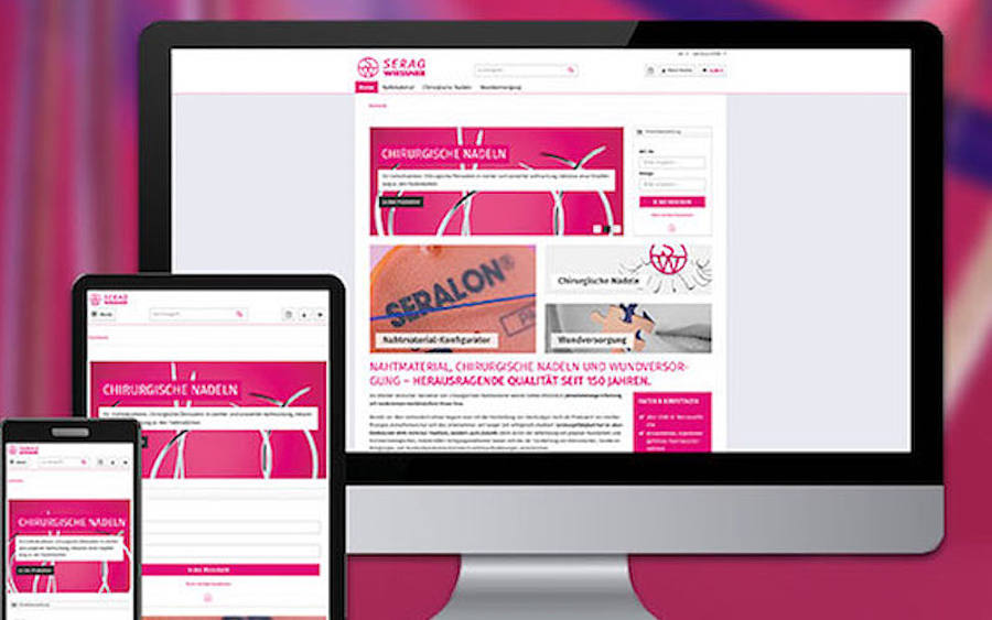 Der neue Serag-Wiessner Onlineshop