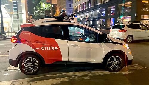 Robotaxi der Firma Cruise