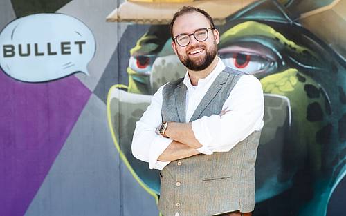 Florian Eismann, CEO des Startups Bullet