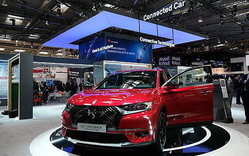 Der DS 7 Crossback wurde auf der diesjährigen Hannover Messe vorgestellt.