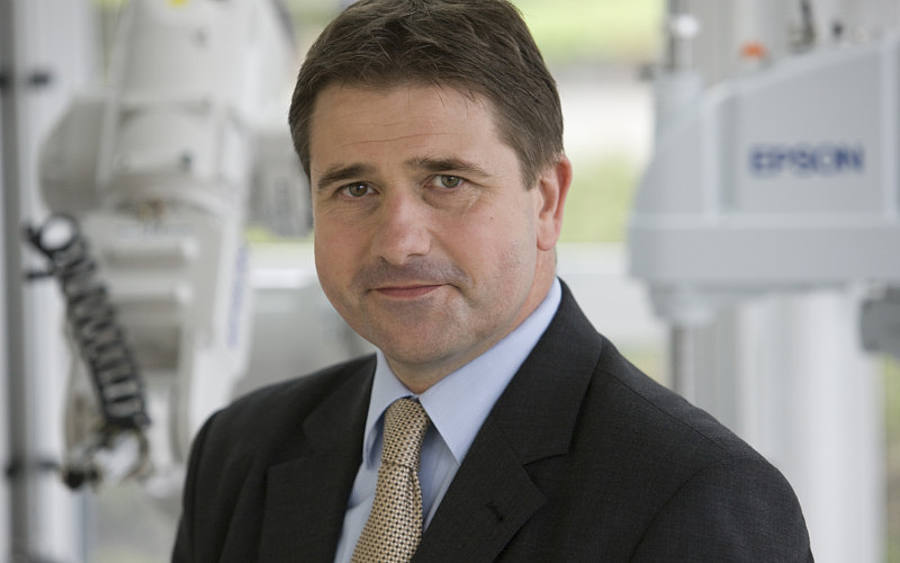 Volker Spanier, Leiter Robotic Solutions EMEAR bei Epson Deutschland