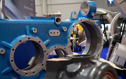 Komplexes Bauteil für die Industrie