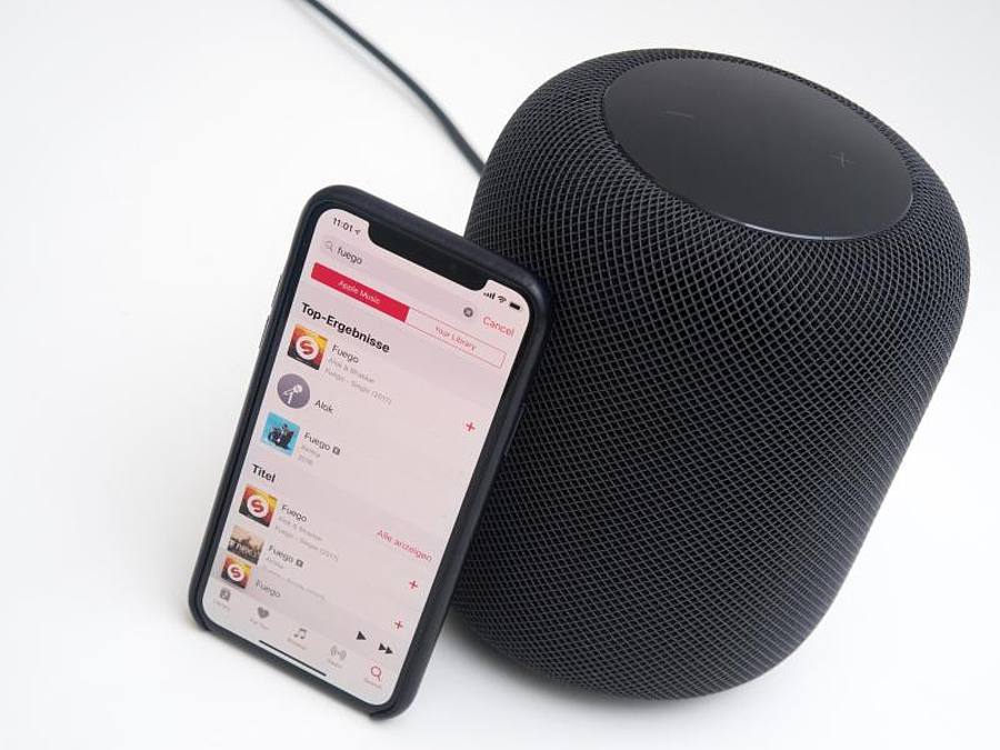 Der HomePod wird von Apple nicht fortgeführt - jedenfalls nicht in dieser Größe. Foto: Andrea Warnecke/dpa-tmn