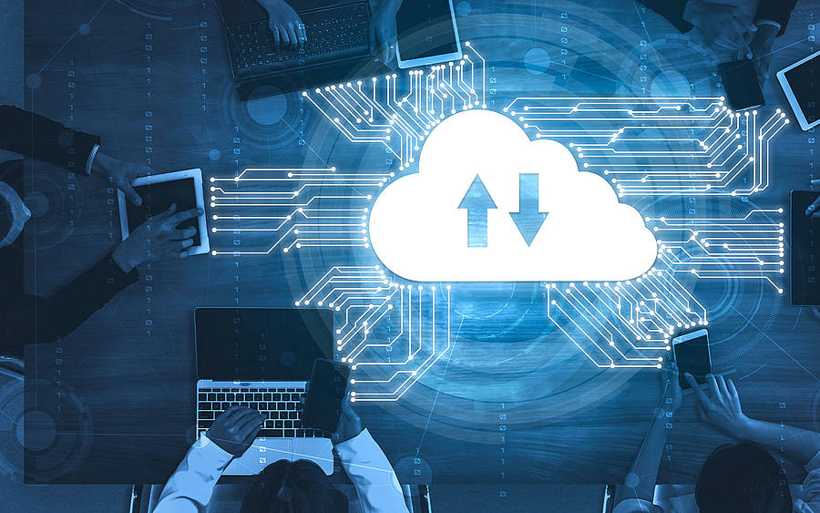 Über Cloud vernetzte Geräte