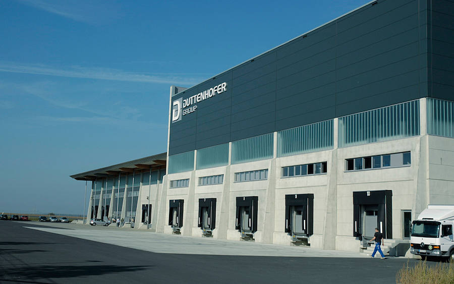 Duttenhofers Logistikzentrum in der Nähe von Würzburg