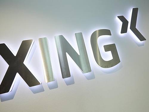 Karrierenetzwerk Xing Logo. Foto: Georg Wendt/dpa