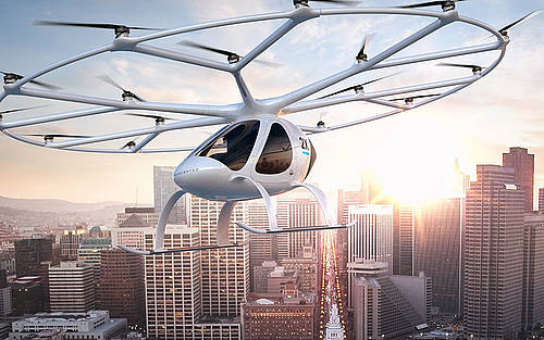 Urban Mobility und Lufttaxis sind das Ziel