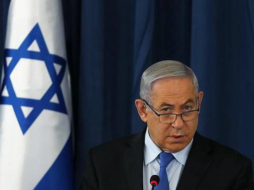 Israels Ministerpräsident Benjamin Netanjahu steht für sein Krisenmanagement zunehmend in der Kritik. Foto: Ronen Zvulun/Pool Reuters/AP/dpa