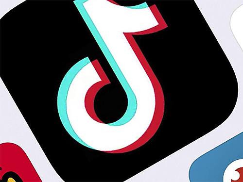 Das Logo der internationalen Videoplattform TikTok des chinesischen Unternehmens ByteDanceist ist auf einem Smartphone zu sehen. Foto: -/AP/dpa