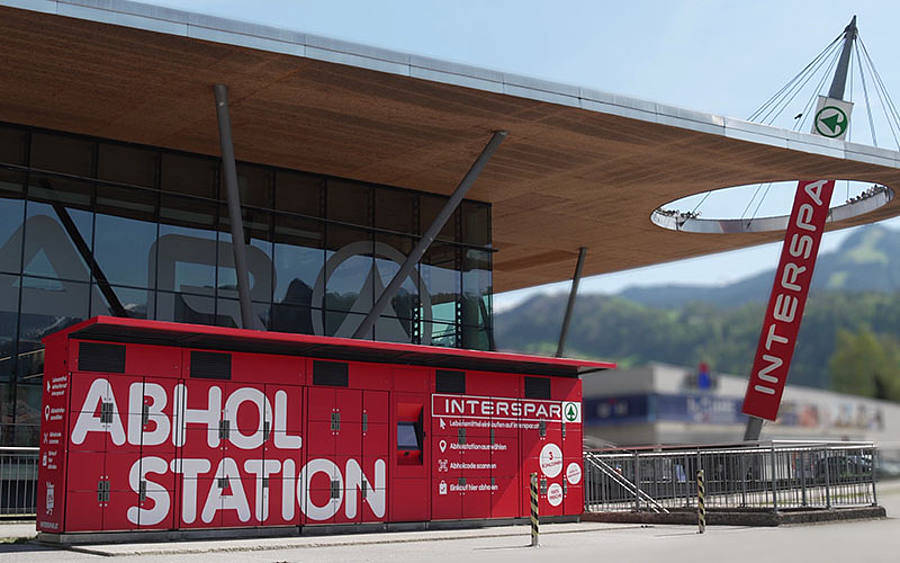 Paketstation für Essen