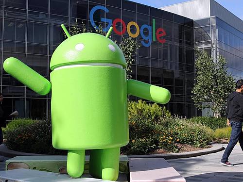 Die Kommission hatte das Android-Verfahren im April 2015 aufgenommen und dem Konzern ein Jahr später den Missbrauch einer marktbeherrschenden Position vorgeworfen. Foto: Christoph Dernbach