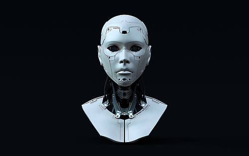 weiblicher Roboter