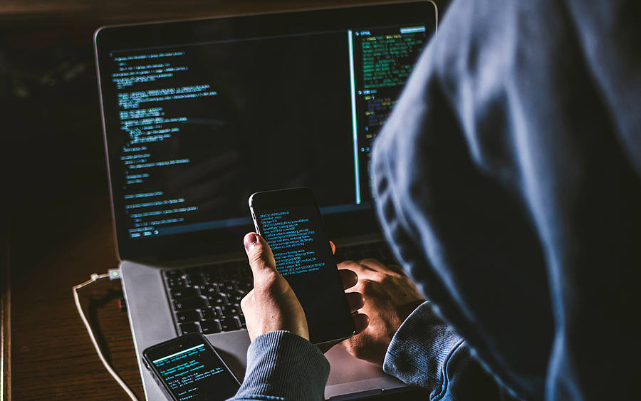 E-Crime-Akteur in Aktion