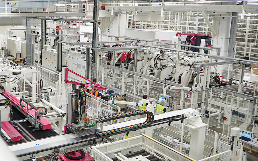Das Rittal-Werk in Haiger 