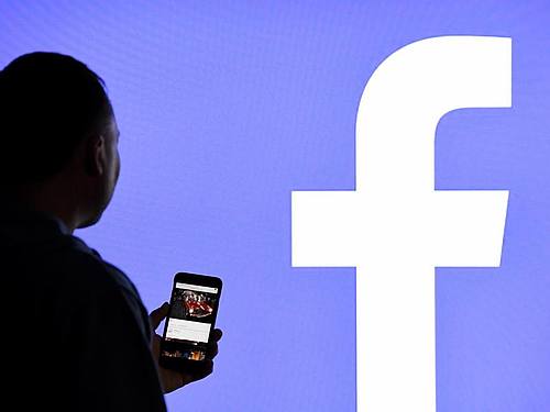 Das Facebook-Logo 
