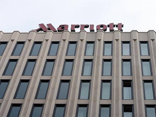 Das Hotel Marriott am Potsdamer Platz in Berlin. Foto: picture alliance / dpa