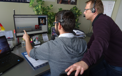 Headset statt Hörer 