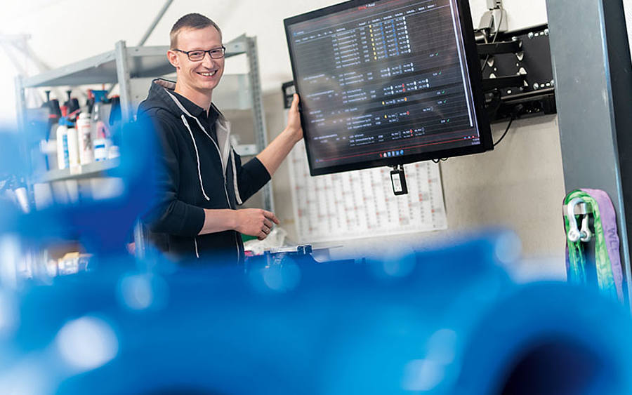 Digitalisierung von der Website bis in die Werkshallen