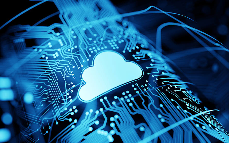 Symbolbild Cloud Computing