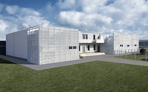 Beim Leverkusener Rechenzentrum LEV-1 betrug die Bauzeit sechs Monate.