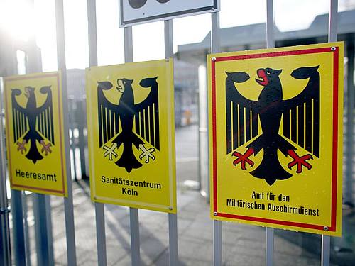 Verfassungsschutz und MAD sollen enger zusammenrücken. Foto: Oliver Berg/dpa