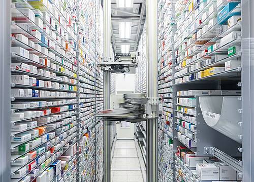 Automatisiertes Medikamentenlager