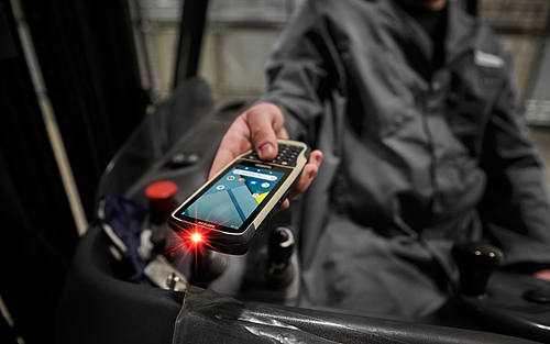 Mobilcomputer zum scannen