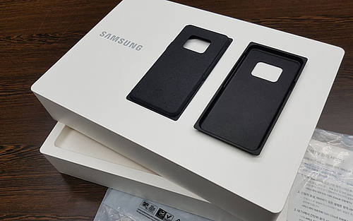 Smartphone-Verpackung von Samsung