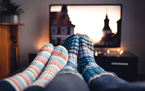 Socken für daheim