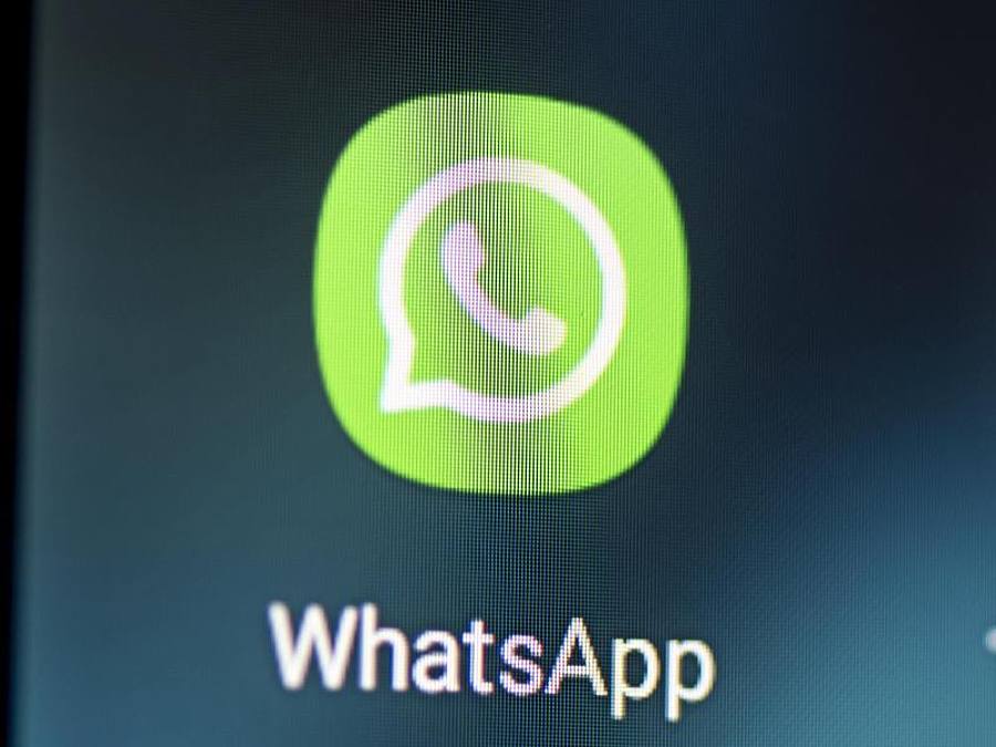 Das Logo des Messengerdienstes Whatsapp. Foto: Fabian Sommer/dpa