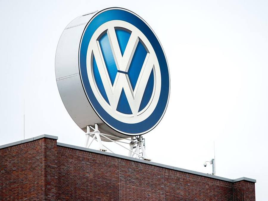 VW-Firmenlogo. Foto: Hauke-Christian Dittrich/dpa