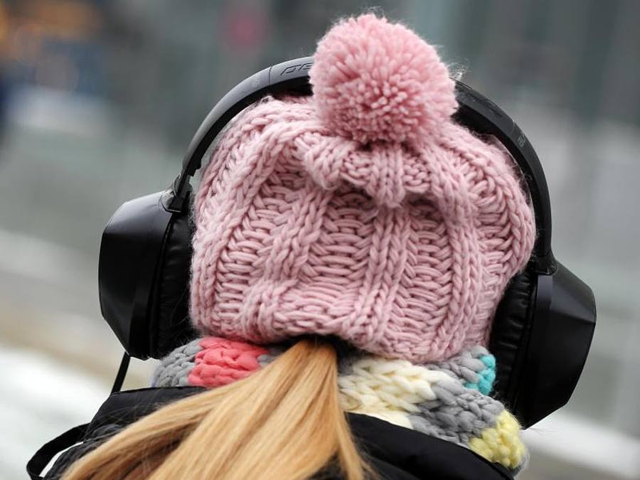 Kopfhörer zum Podcast hören