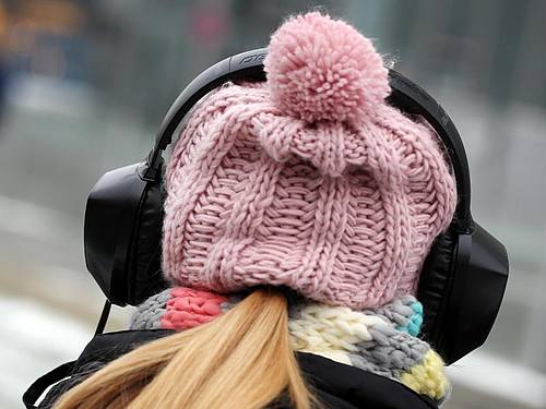 Kopfhörer zum Podcast hören