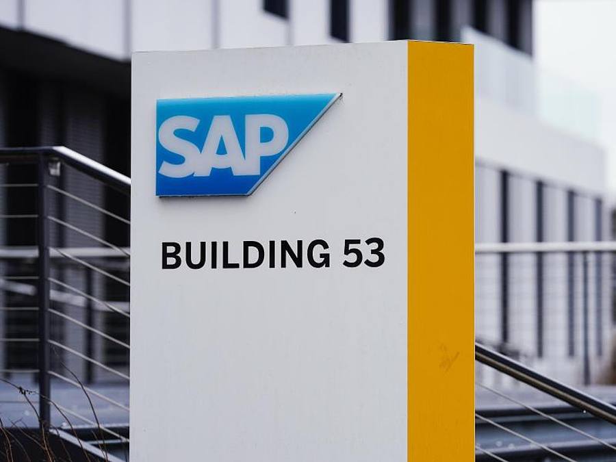SAP gibt seine Geschäftszahlen für das abgelaufende Jahr bekannt. Foto: Uwe Anspach/dpa