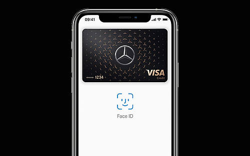 Mercedes Credit Card jetzt mit Apple Pay